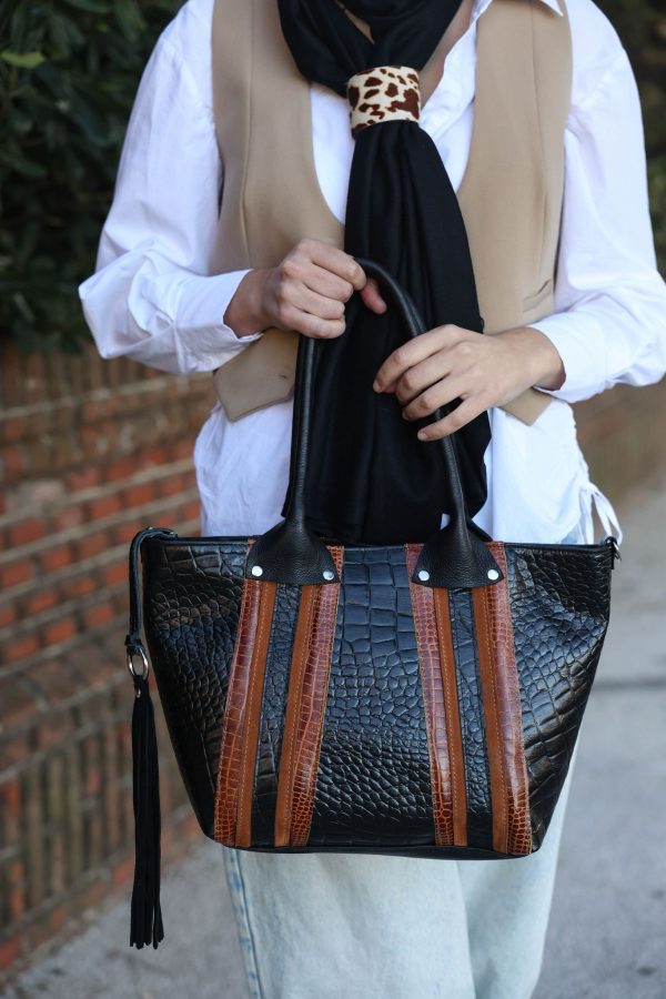 Cartera Polonia / Crocco Negro + Whiskey