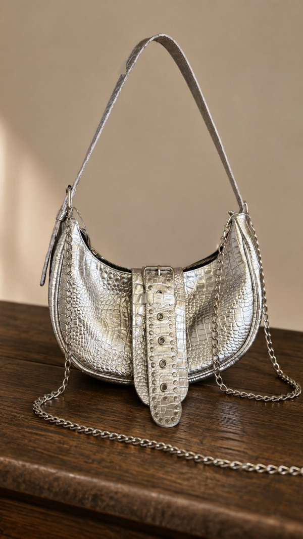 Cartera Mykonos / Crocco Plata