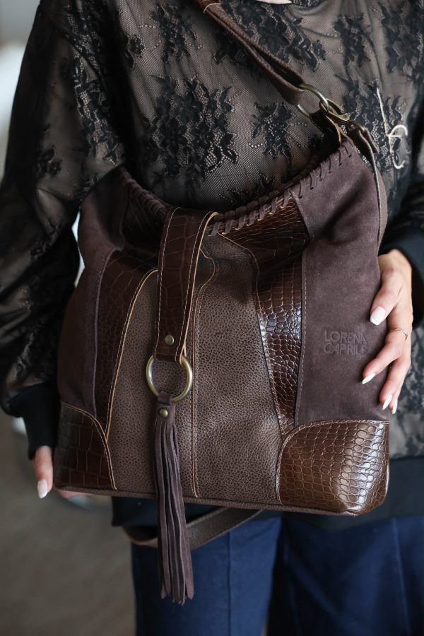 Bolso Ikaria / Marrón Chocolate