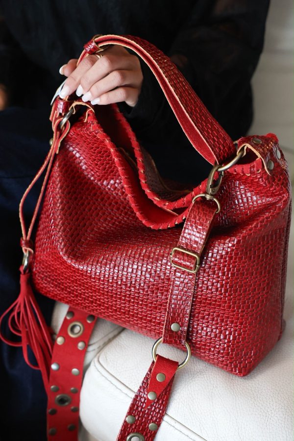 Cartera Canovanas III / Rojo Intenso